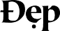 Dep magazine logo